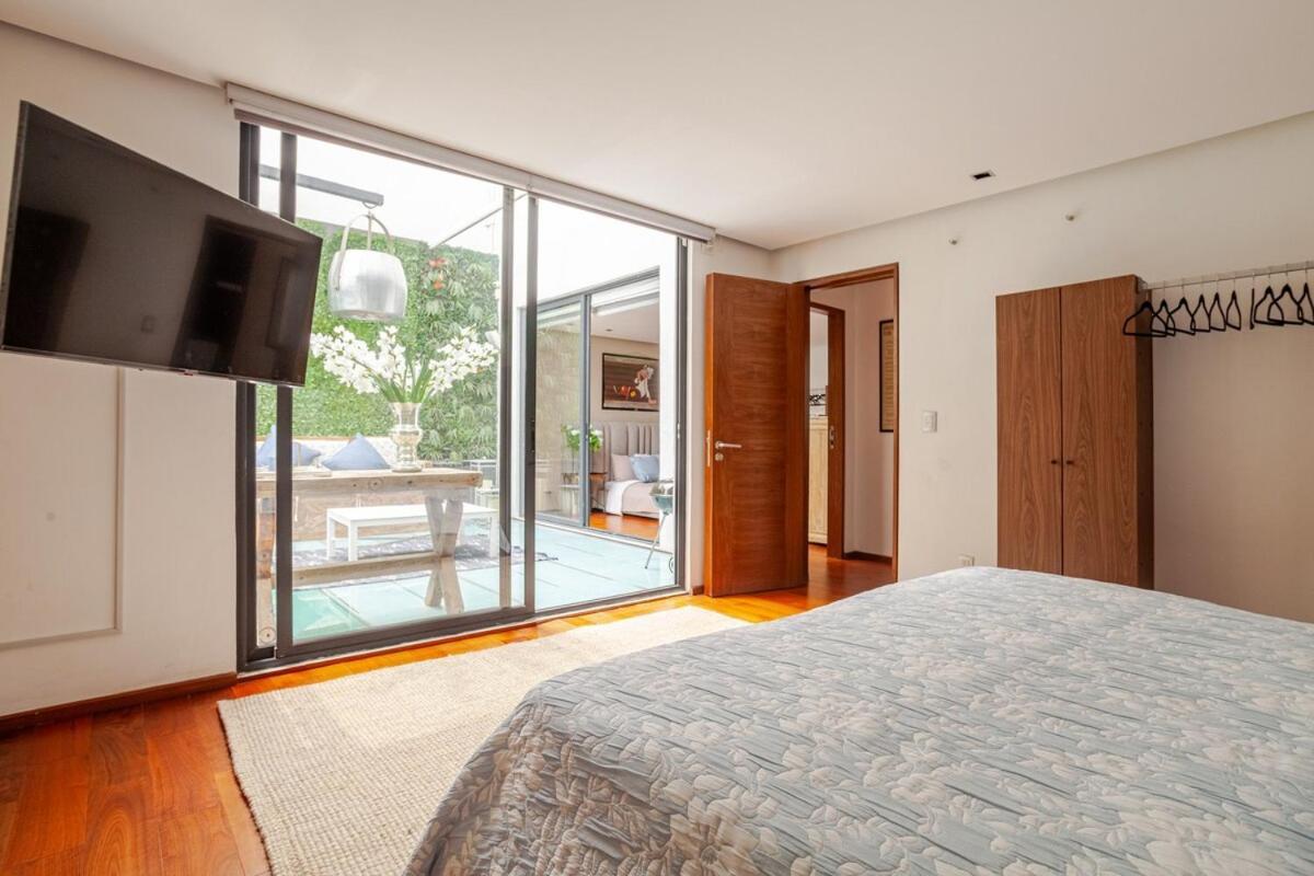 Vakantiehuis Luxury House With Terraces And Jacuzzi Mexico-stad