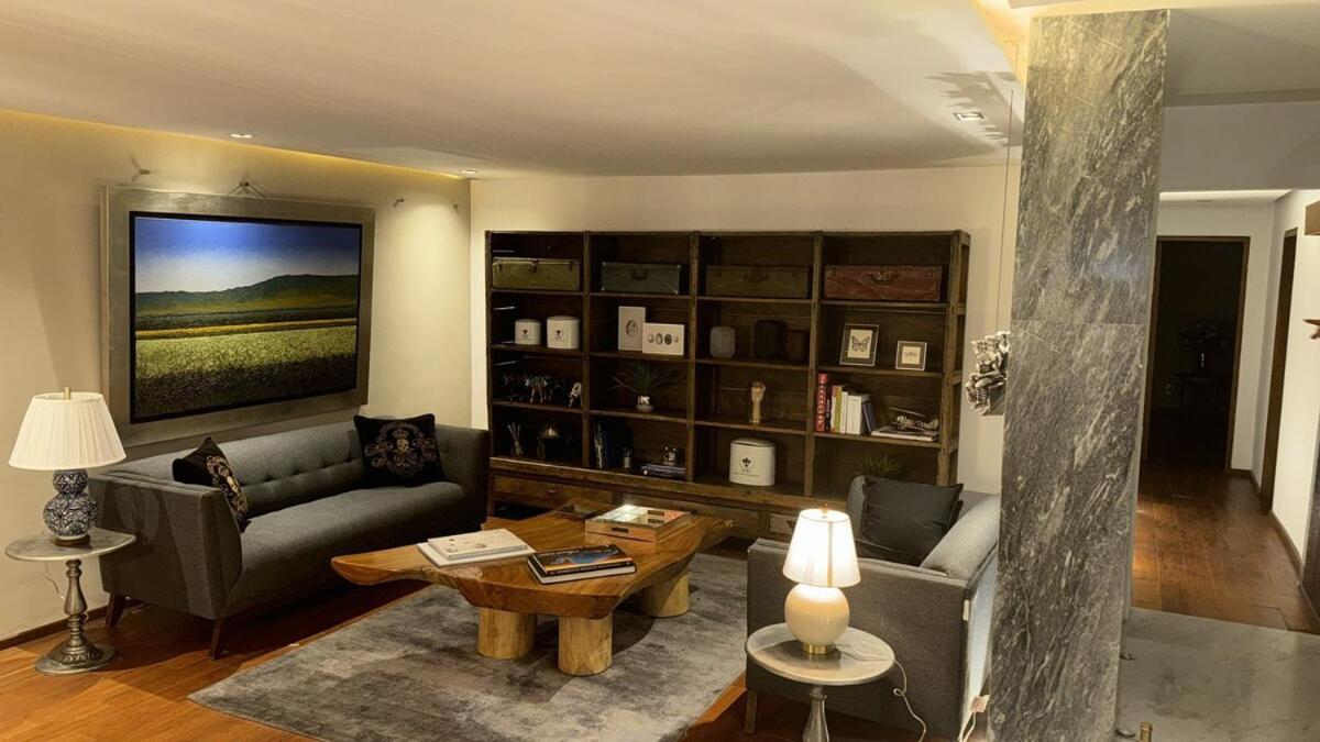 Luxury House With Terraces And Jacuzzi Vakantiehuis Mexico-stad
